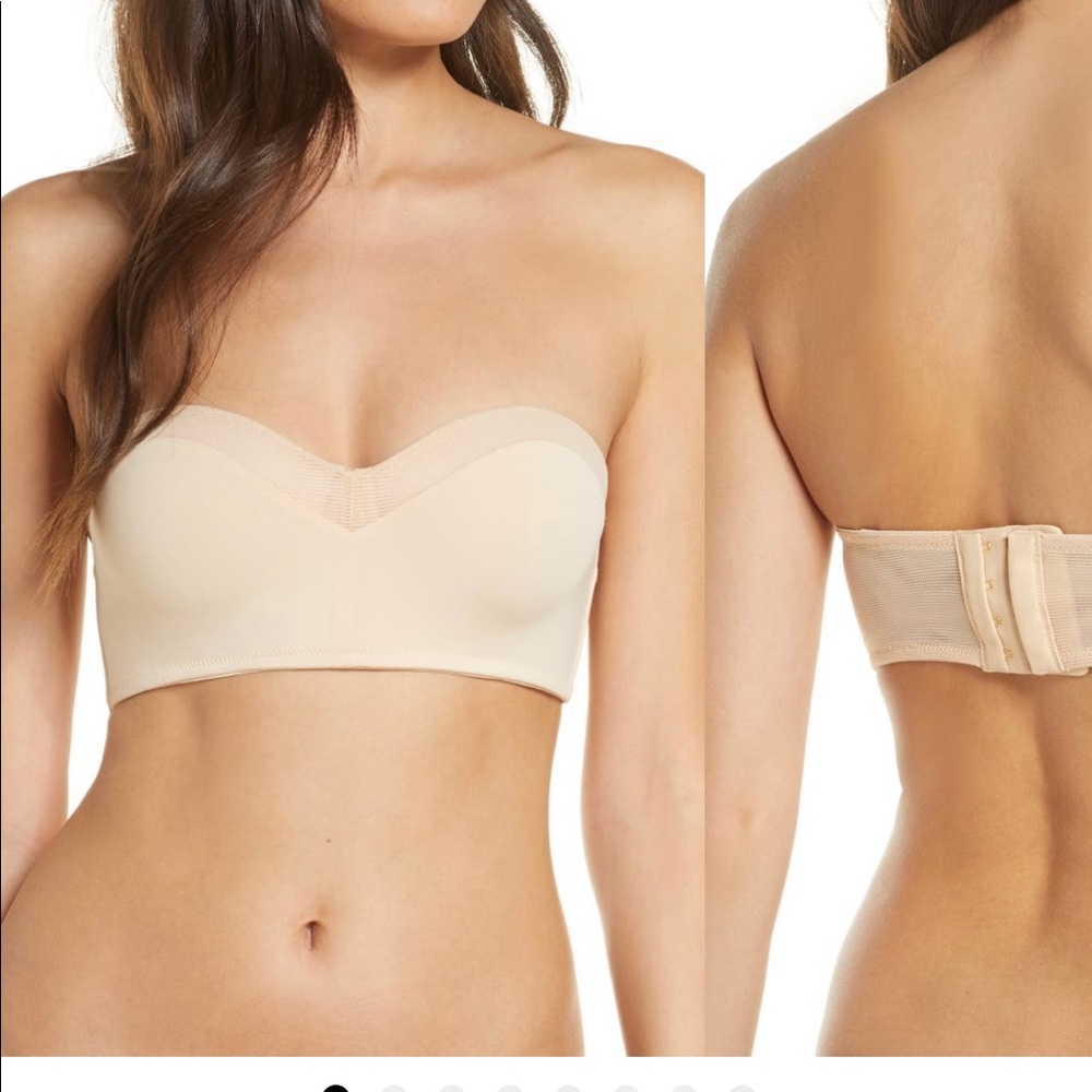 Strapless Lively nude bra - 36DD